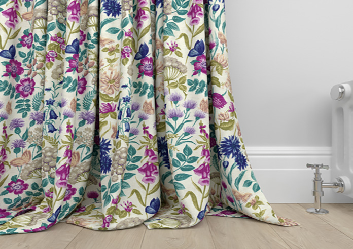Field Flowers, Elderberry - Made to Measure Curtains - Image 6